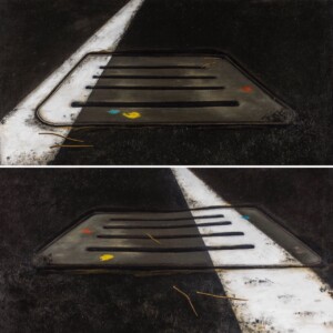 olio su 2 tele 40x80 cm