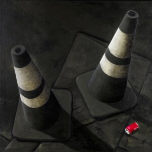 olio su tela 80x80 cm