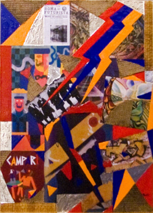 tecnica mista su cartone telato - 50 x 50 cm