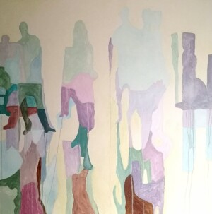 acrylic on canvas 100x100cm