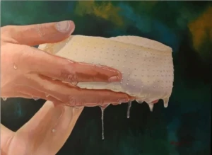acrilico su tela cm 65 x 50