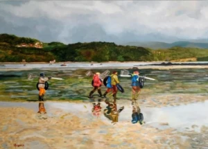 olio su tela cm 115 x 87