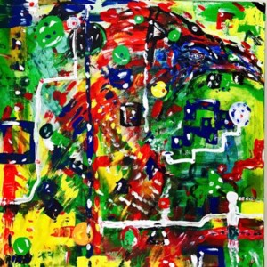 Mix Media 91.4cm x 91.4cm