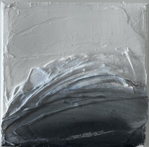 Mixed media on canvas 8"x 8" inch 2023