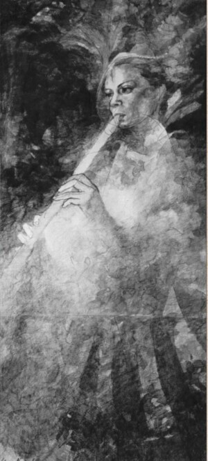 China on paper 35 x 70 cm