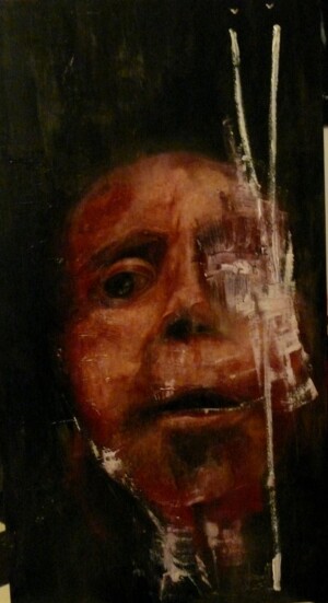 olio su tela cm 70 x 130