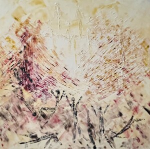olio su tela cm 80 x 80