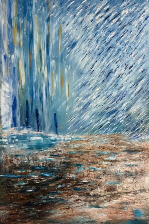 olio su tela cm 150 x 100