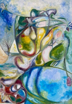 olio su tela cm 100 x 70